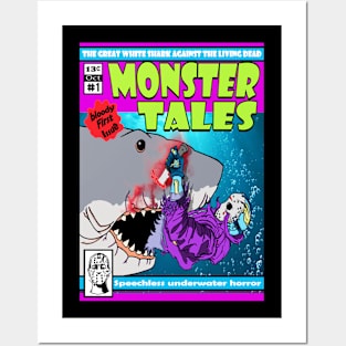 Monster Tales Comic book cover Posters and Art